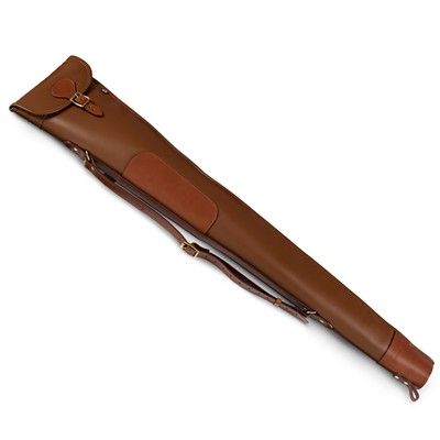 Croots Byland Leather Shotgun Slip With Flap & Zip - London Tan - 32
